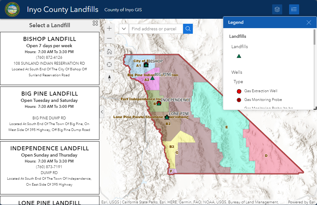 Public Maps Inyo County California 2023 10 19 11 32 36 Landfills